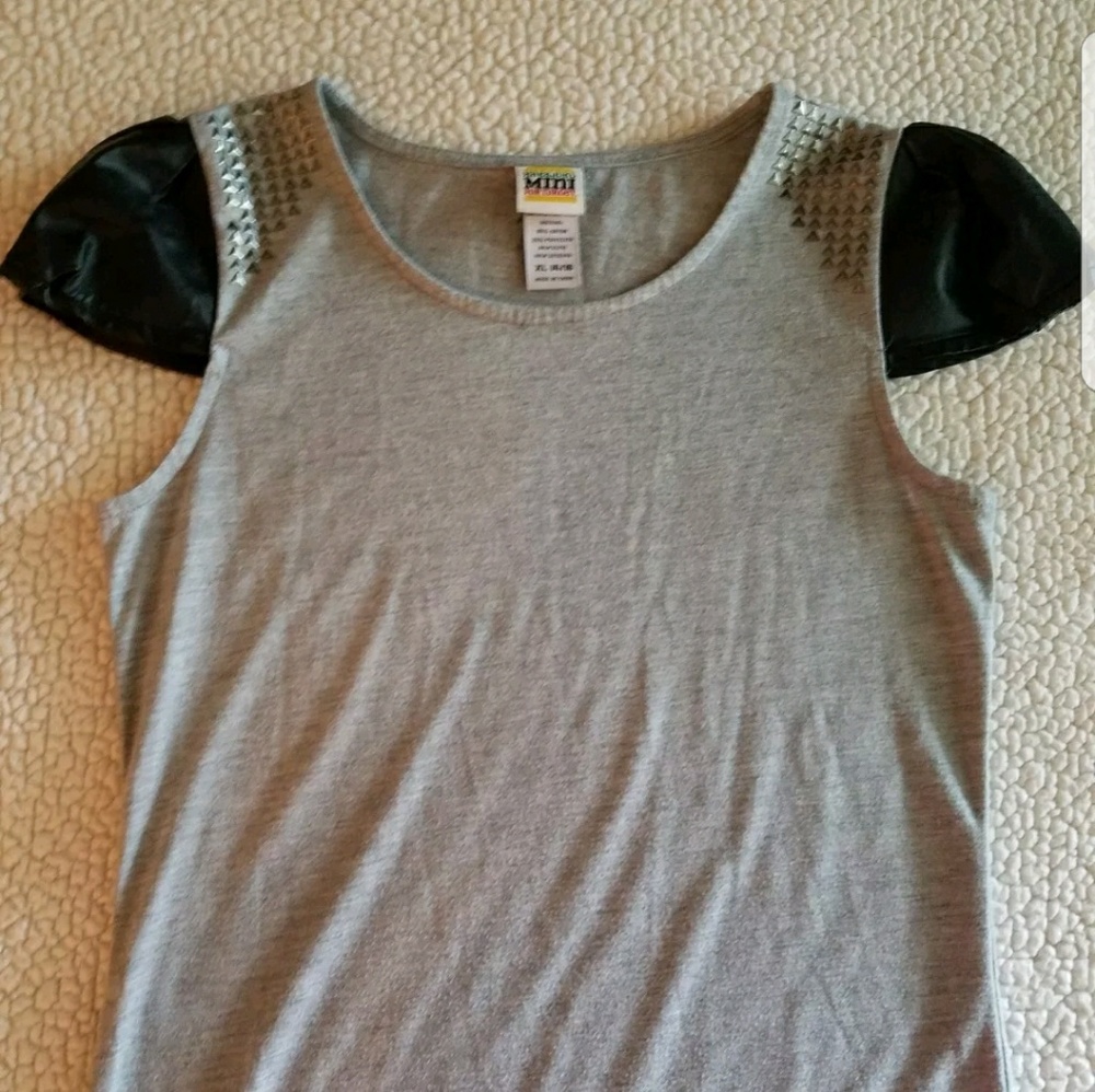 Girls, Harajuku Mini, cap sleeve, stuffed T, 14/16